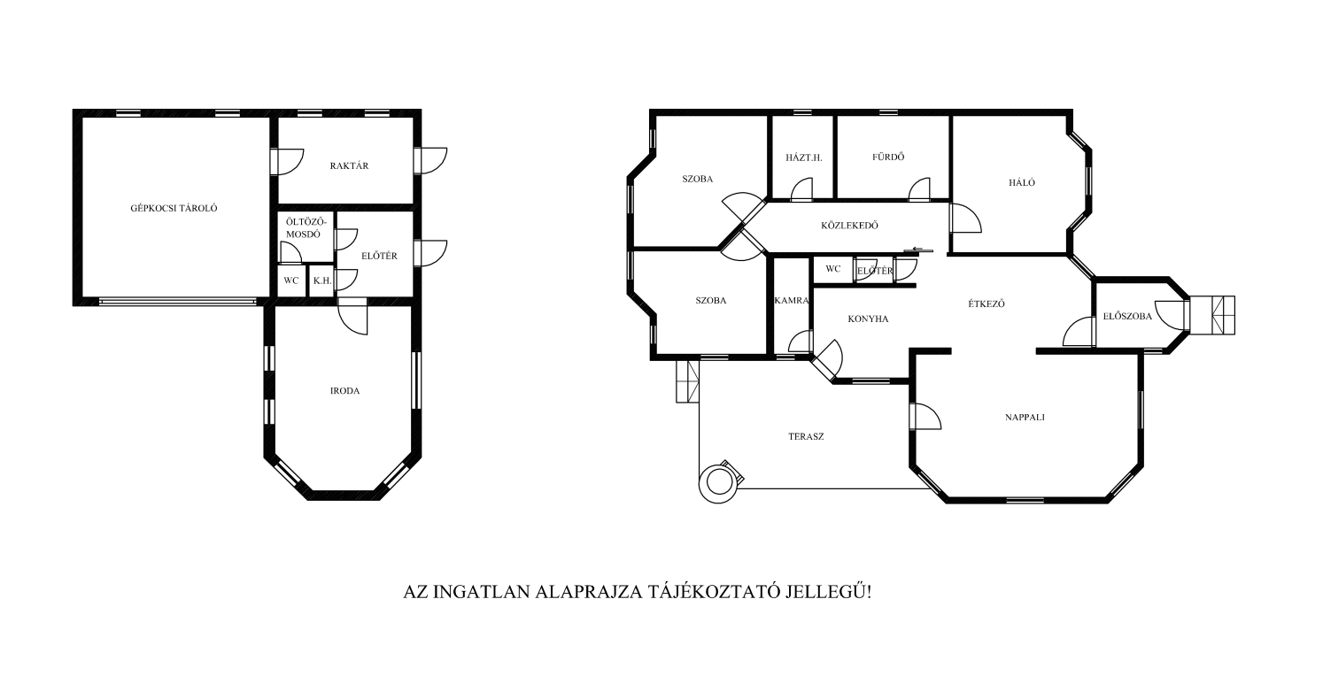 Domaszéki kétgenerációs családi ház
