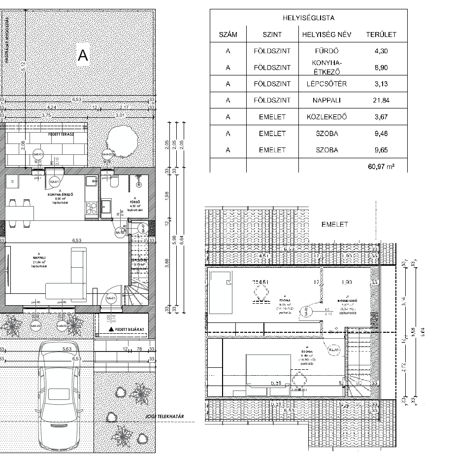 Kisteleki sorház saját kertrésszel